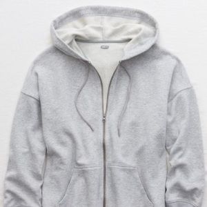 aerie zip up sweatshirt